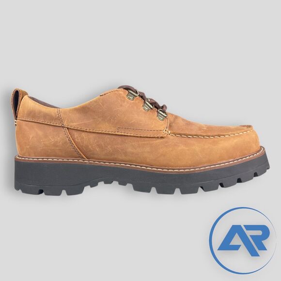 Sperry Authentic Original Lug 3-Eye Brown Leather Boat Shoes STS25853 Men's 11 - Picture 2 of 7